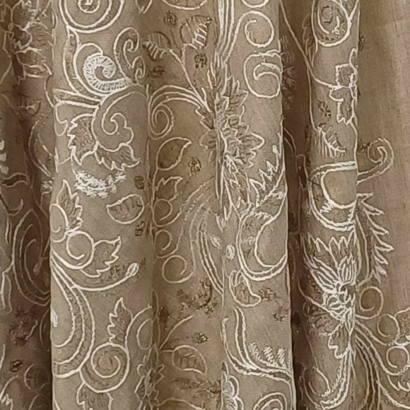 Szal z wełny merynosów - 100% MERINO  (Wh-1)