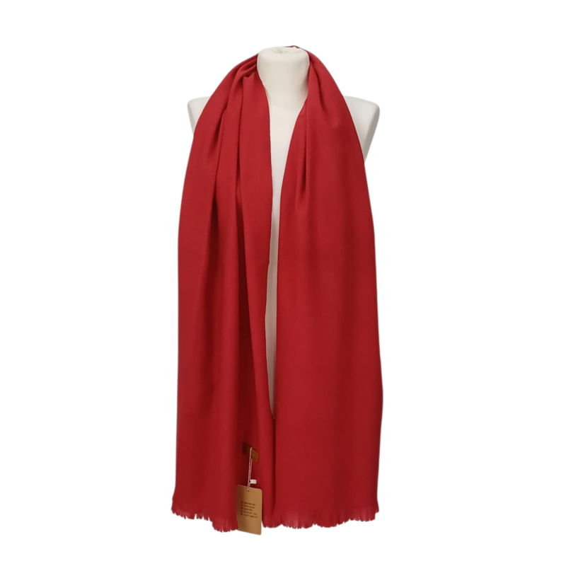 Szal wełniany z runa Kozy Changthangi (W-53)