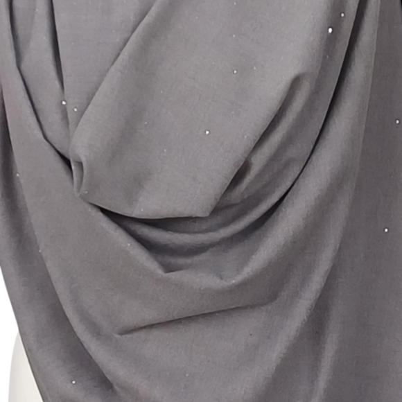 Szal z wełny z runa kozy Changthangi z cekinami – elegancja w naturalnym wydaniu (W-57)