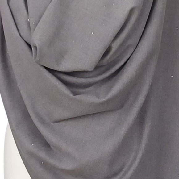 Szal z wełny z runa kozy Changthangi z cekinami – elegancja w naturalnym wydaniu (W-57)