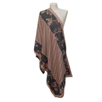 Szal wełniany z wełny merynosów  (W-61)