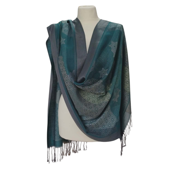 Szal z pashminy – wyjątkowy dodatek na cały rok (P-126)