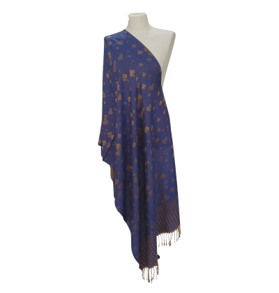 Szal z pashminy – wyjątkowy dodatek na cały rok  (P-125)