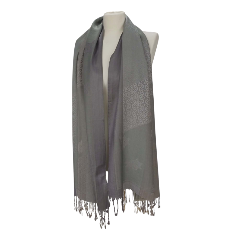 Szal z pashminy – wyjątkowy dodatek na cały rok (P-118)