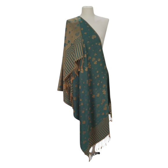 Szal z pashminy – elegancja i orientalny styl  (P-115)