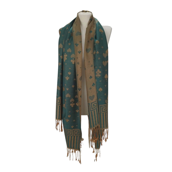 Szal z pashminy – elegancja i orientalny styl  (P-115)