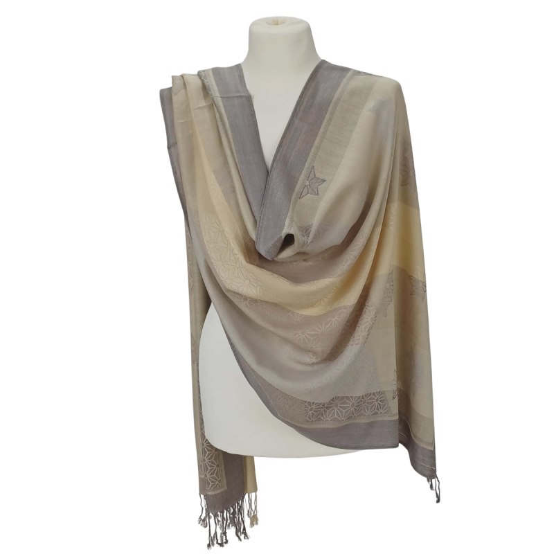 Szal z pashminy – elegancja i lekkość (P-112)