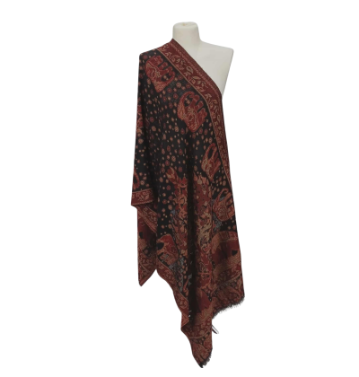 Szal z Pashminy – ręczne rzemiosło i orientalny styl (P-110)