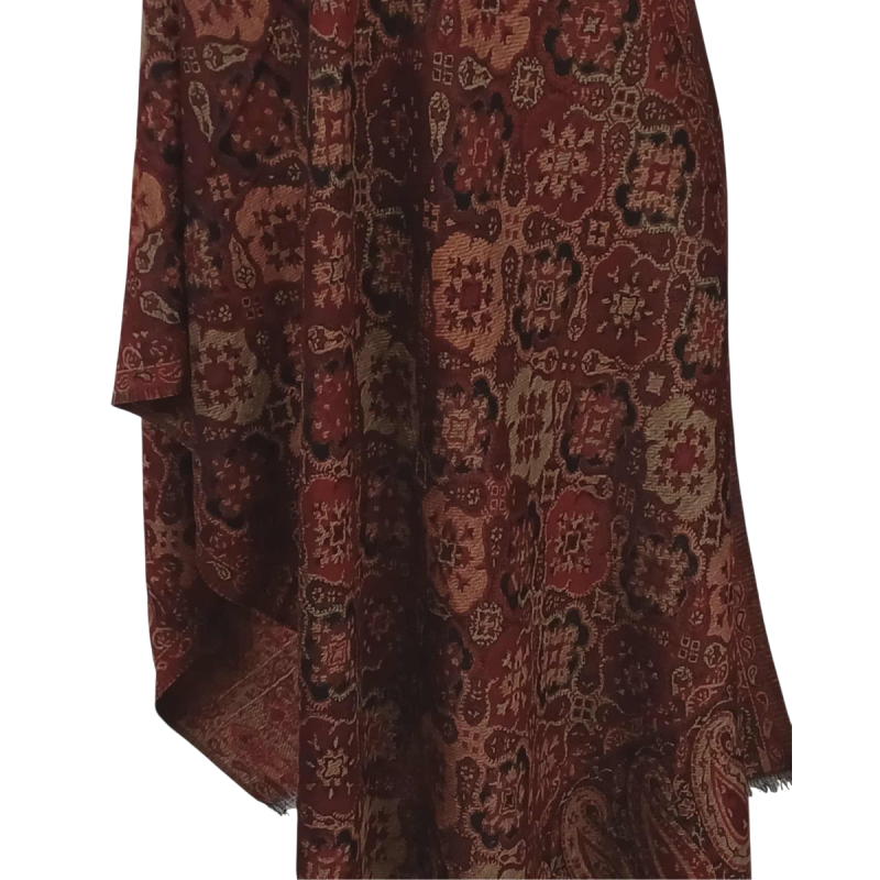 Szal z pashminy – orientalny wzór (P-109)