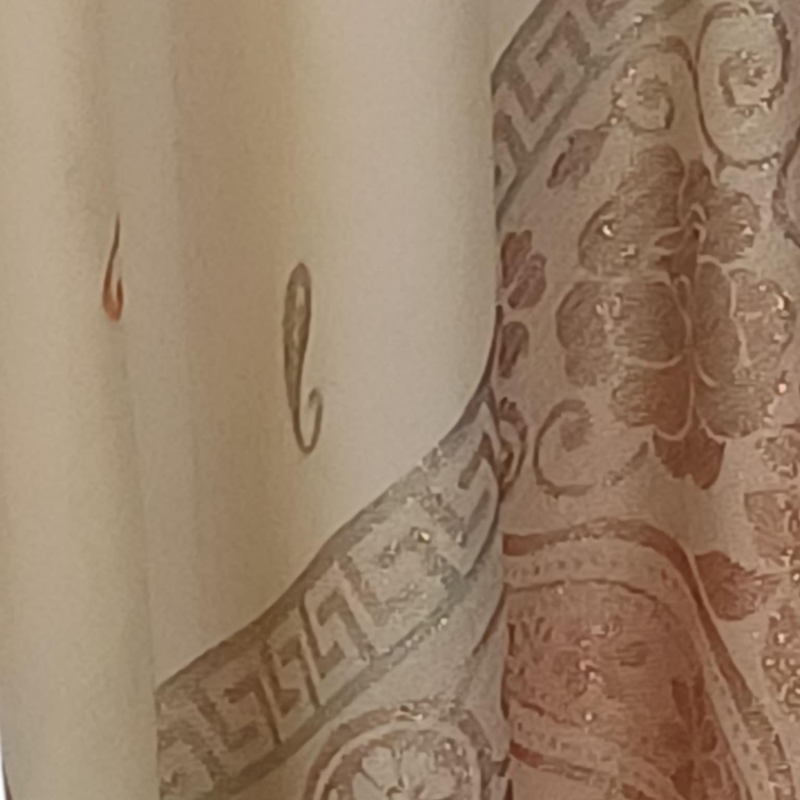 Szal kaszmirowy z jedwabiem Banarasi Kani – elegancja i orientalny szyk (P-88)