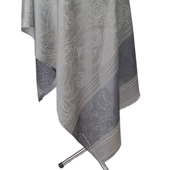 Szal z jedwabiu naturalnego Banarasi (JE-138)