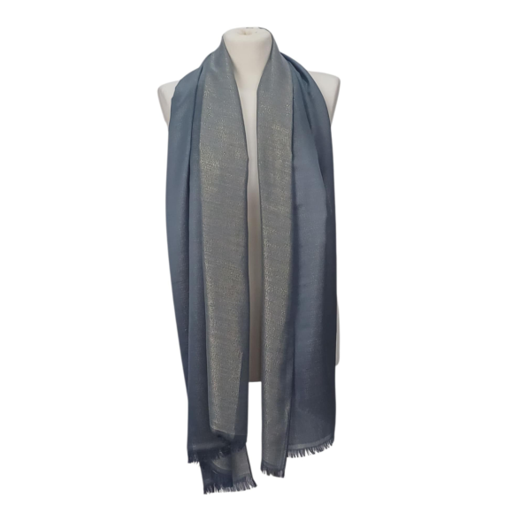 Szal z jedwabiu naturalnego Banarasi ( JE-135)