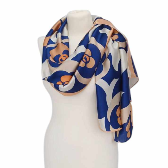 Szal z jedwabiu naturalnego (J-24)