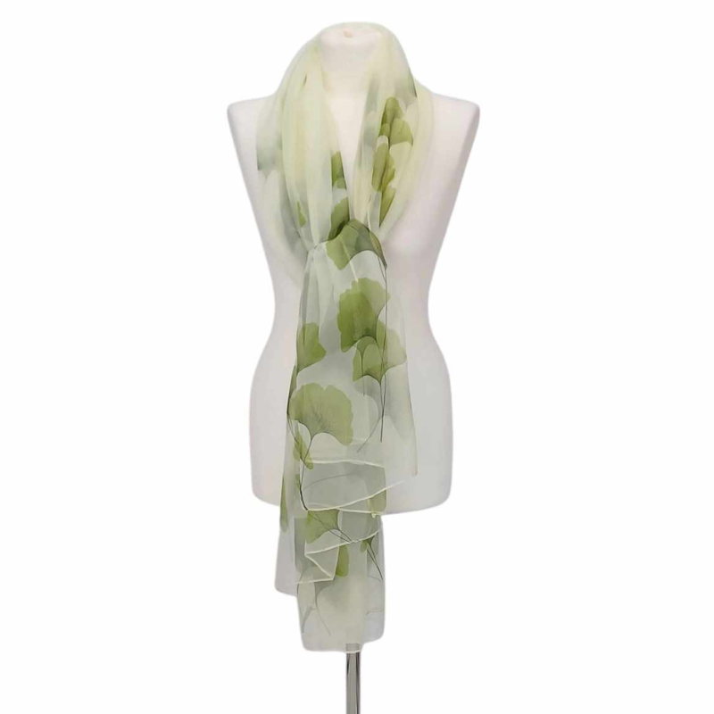 Szal z jedwabnego szyfonu ( SZYF-23)