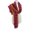 Szal z szyfonu jedwabnego   ( SZYF - 15 )