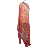 Szal z szyfonu jedwabnego, niezwykle cienki i zwiewny ( SZYF-5)