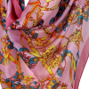 Szal - Jedwabny poliester z pięknym nadrukiem (JP-115)