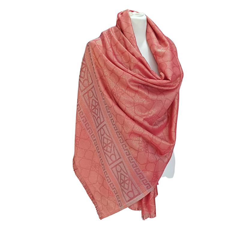 Szal z jedwabiu naturalnego Banarasi  (J-9 )