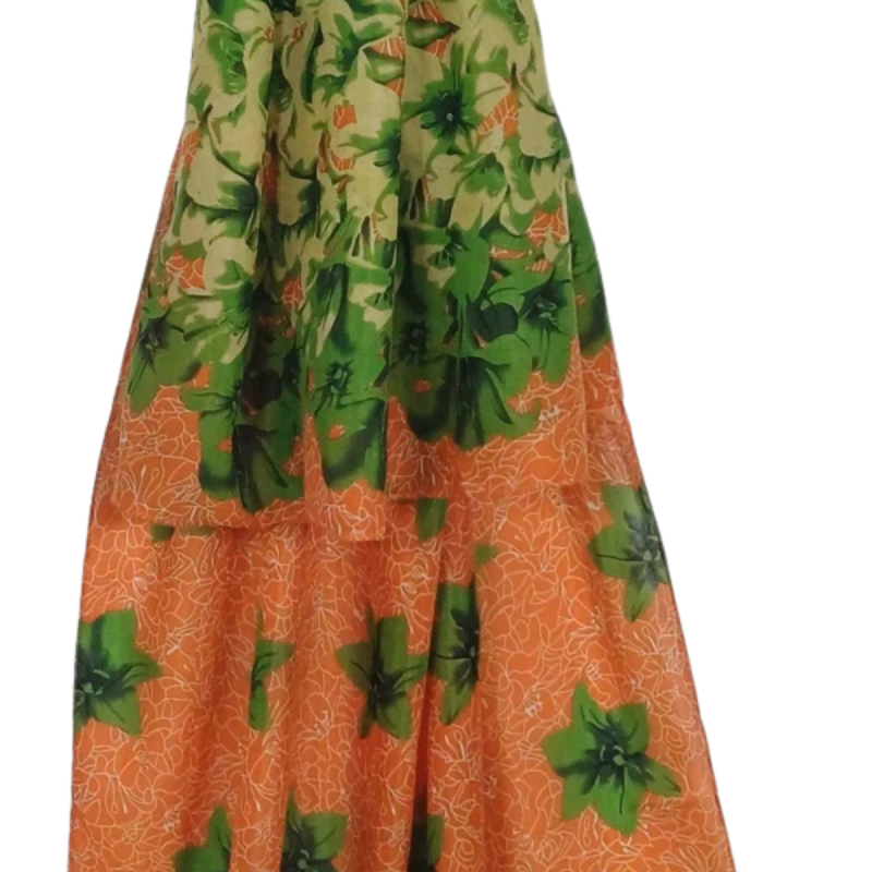 Szal bawełniany z domieszką jedwabiu – elegancja w roślinnym wydaniu ( BJ-7)