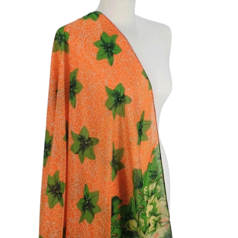 Szal bawełniany z domieszką jedwabiu – elegancja w roślinnym wydaniu ( BJ-7)