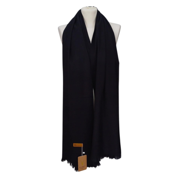 Szal z wełny jagnięcej – elegancka klasyka (W-51)