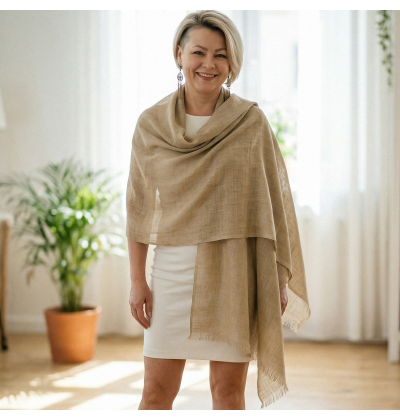 SZAL - 100% KASZMIR / PASHMINA (P-95 )