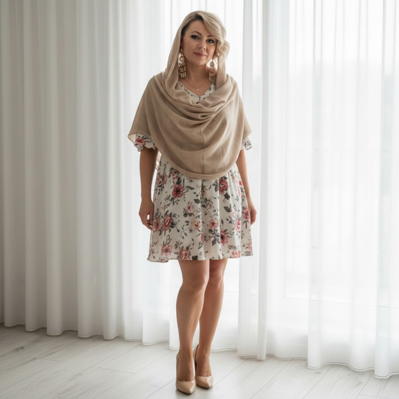 SZAL - 100% KASZMIR / PASHMINA (P-46)