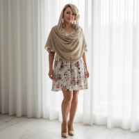 SZAL - 100% KASZMIR / PASHMINA (P-46)