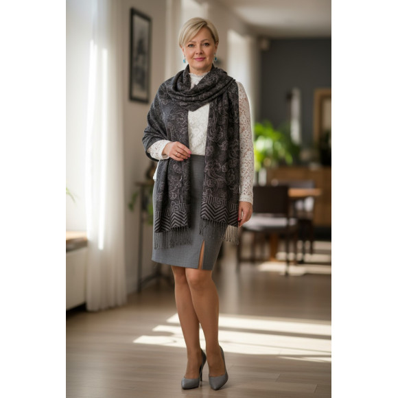 SZAL - 100% KASZMIR / PASHMINA (P-124)