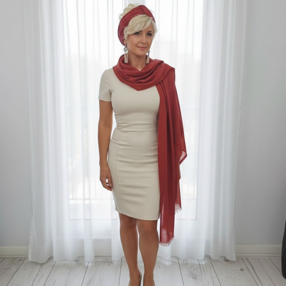 SZAL - 100% KASZMIR / PASHMINA (P-68)